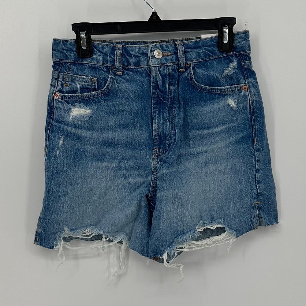 Women's Zara Denim Shorts 6